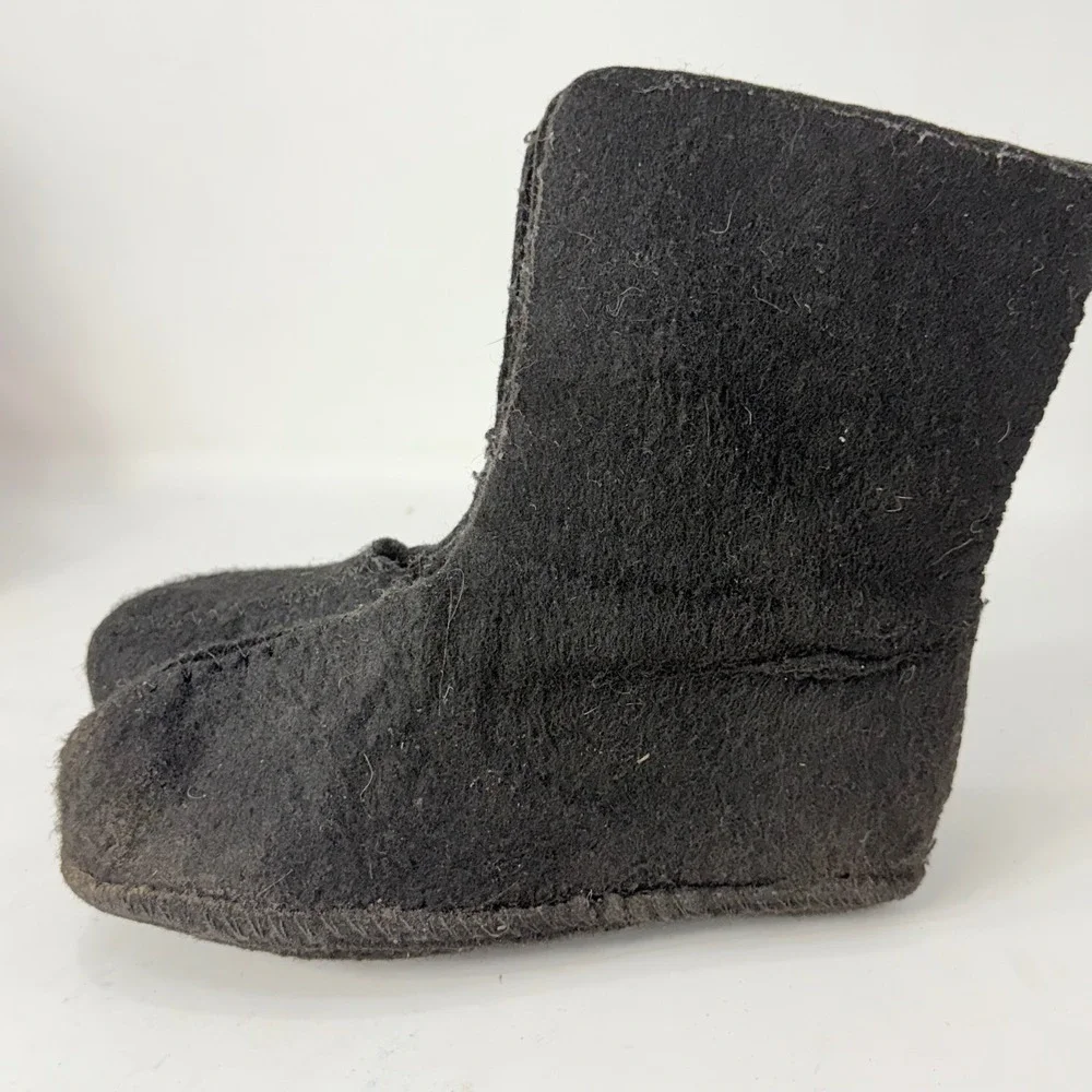 Kids Black Grey Orange Insulated Snow Boots Size 9 552370741 WMBTOT4490000-0814
